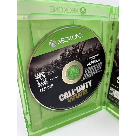 Call of Duty WWII World War 2 (Xbox One) Complete in Box CIB - WORKING - Picture 2 of 11